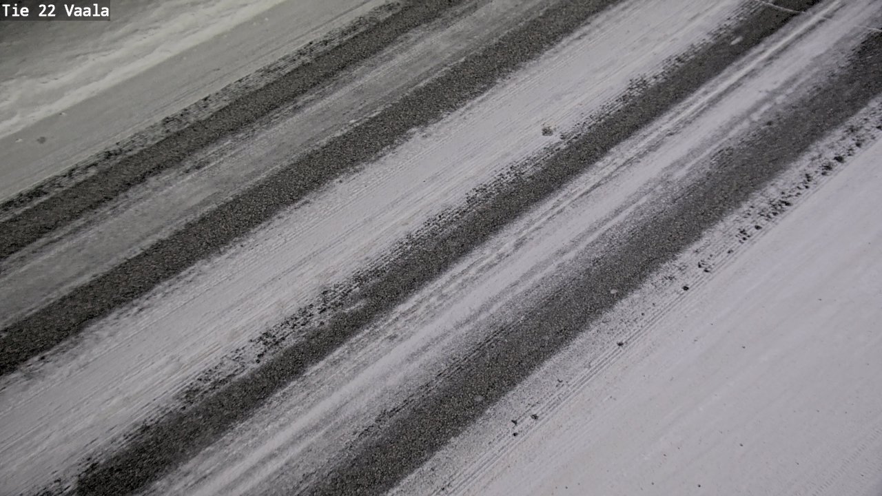 Weather Camera Image Väg 22 Vaala, Vaala, Pohjois-Pohjanmaa