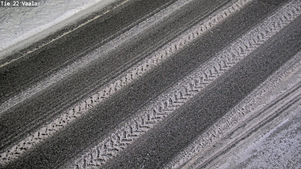 Weather Camera Image Road 22 Vaala, Vaala, Pohjois-Pohjanmaa