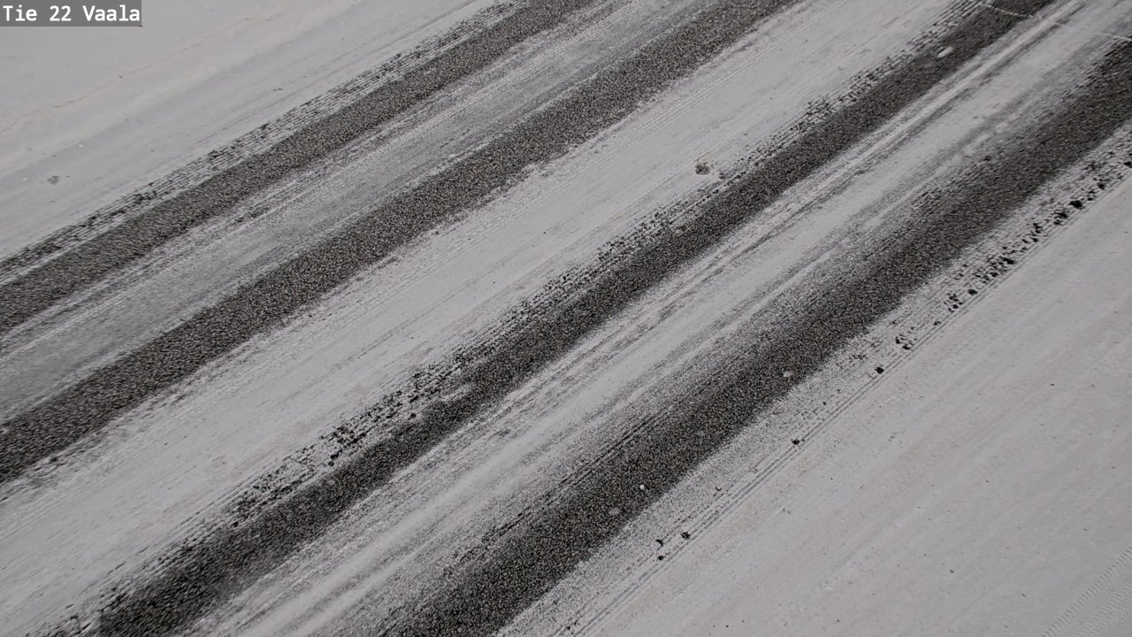 Weather Camera Image Road 22 Vaala, Vaala, Pohjois-Pohjanmaa