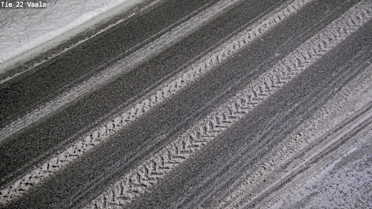 Weather Camera Image Road 22 Vaala, Vaala, Pohjois-Pohjanmaa