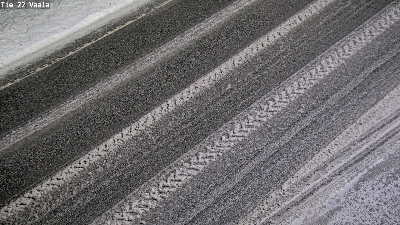 Weather Camera Image Road 22 Vaala, Vaala, Pohjois-Pohjanmaa