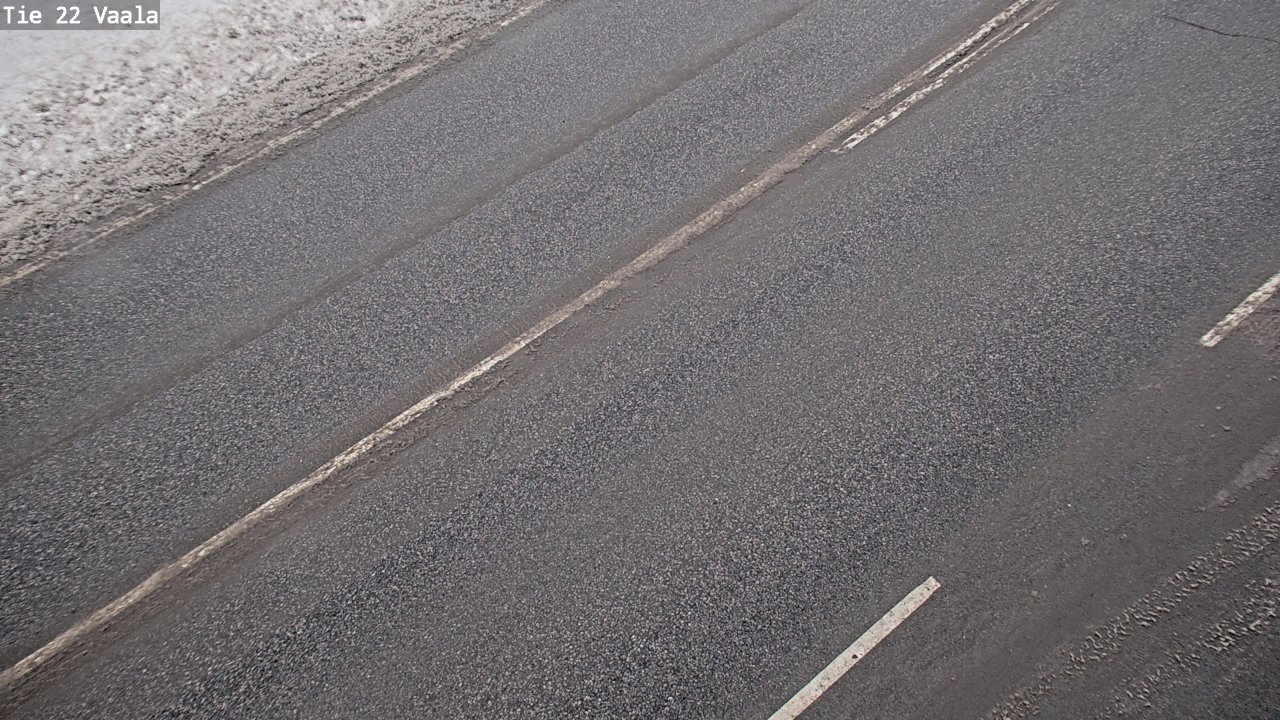 Weather Camera Image Road 22 Vaala, Vaala, Pohjois-Pohjanmaa