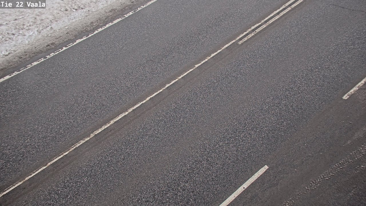 Weather Camera Image Väg 22 Vaala, Vaala, Pohjois-Pohjanmaa