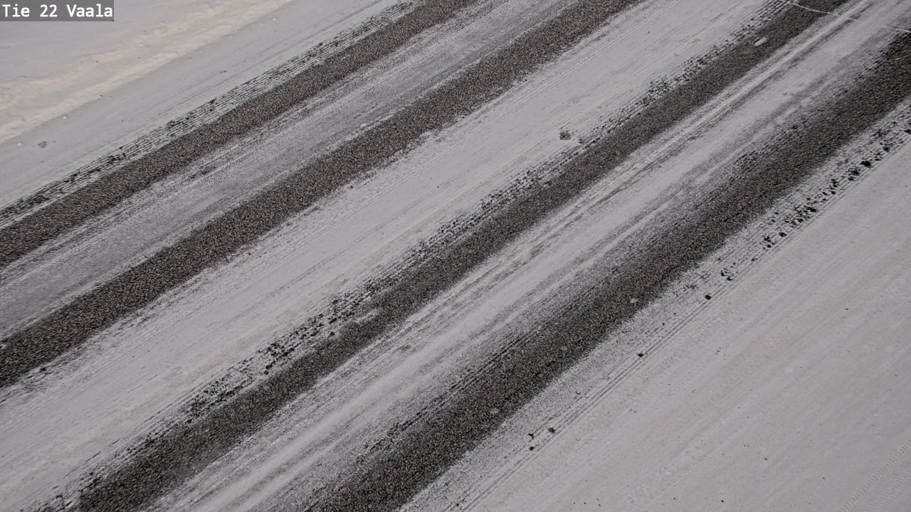 Weather Camera Image Road 22 Vaala, Vaala, Pohjois-Pohjanmaa