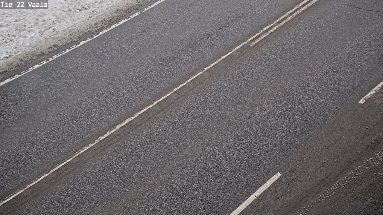 Weather Camera Image Väg 22 Vaala, Vaala, Pohjois-Pohjanmaa