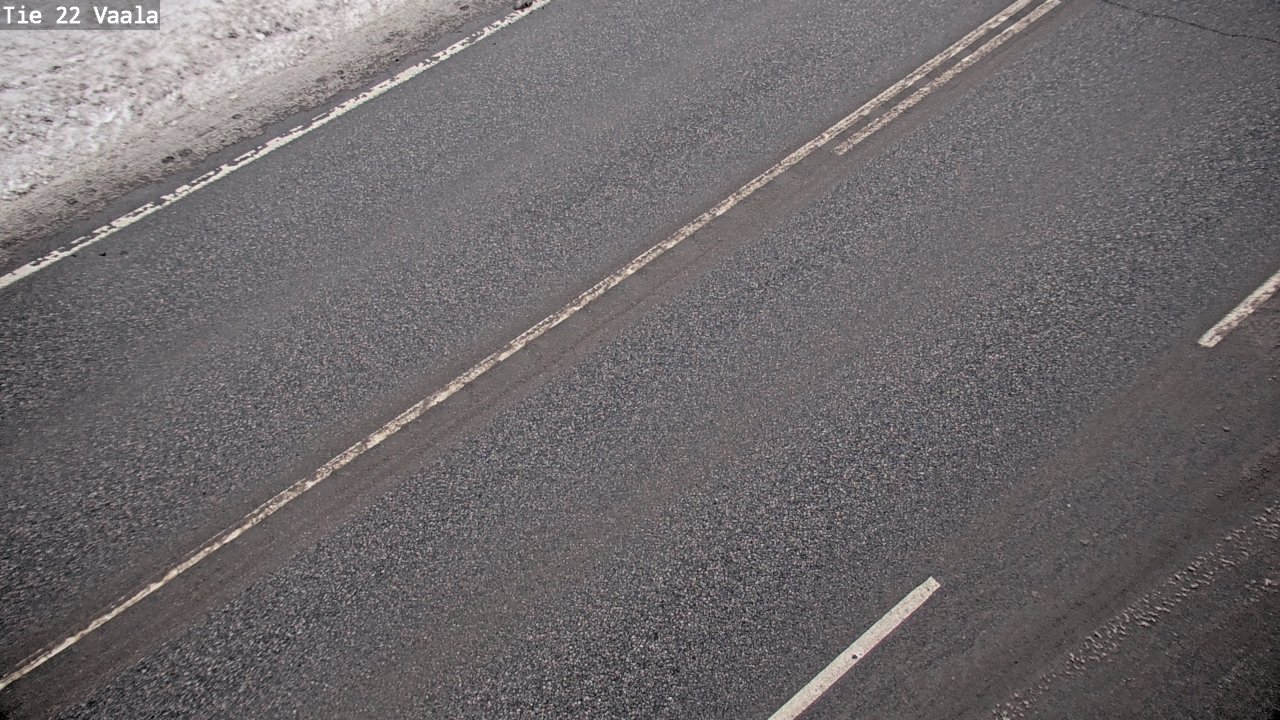 Weather Camera Image Väg 22 Vaala, Vaala, Pohjois-Pohjanmaa