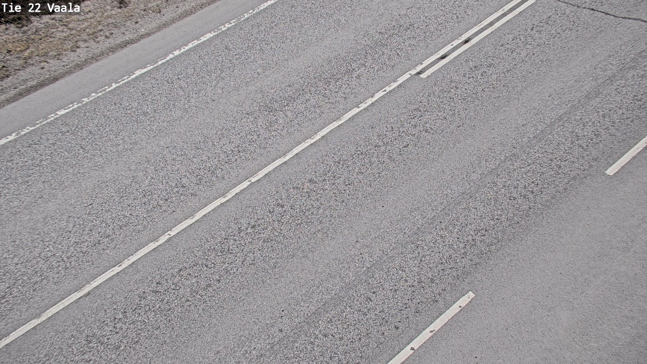 Weather Camera Image Väg 22 Vaala, Vaala, Pohjois-Pohjanmaa
