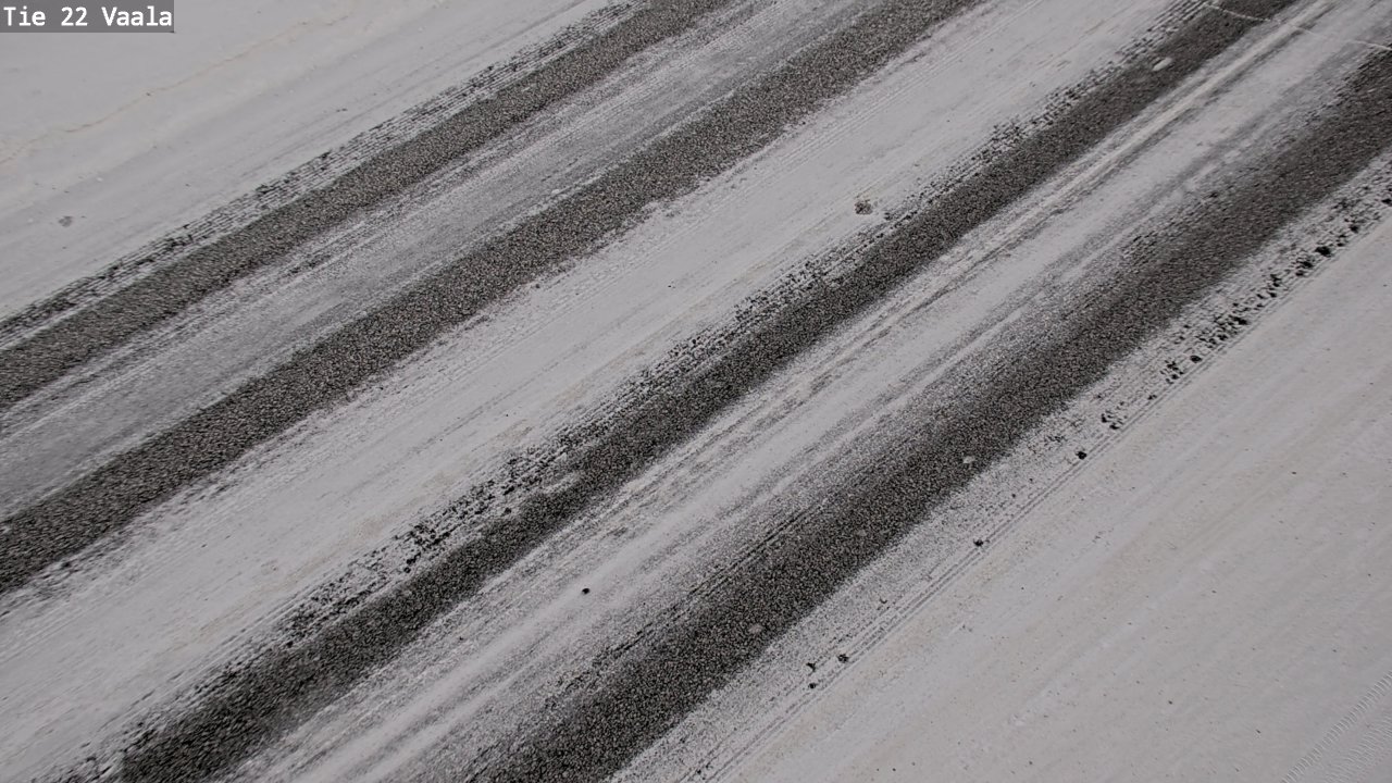 Weather Camera Image Road 22 Vaala, Vaala, Pohjois-Pohjanmaa