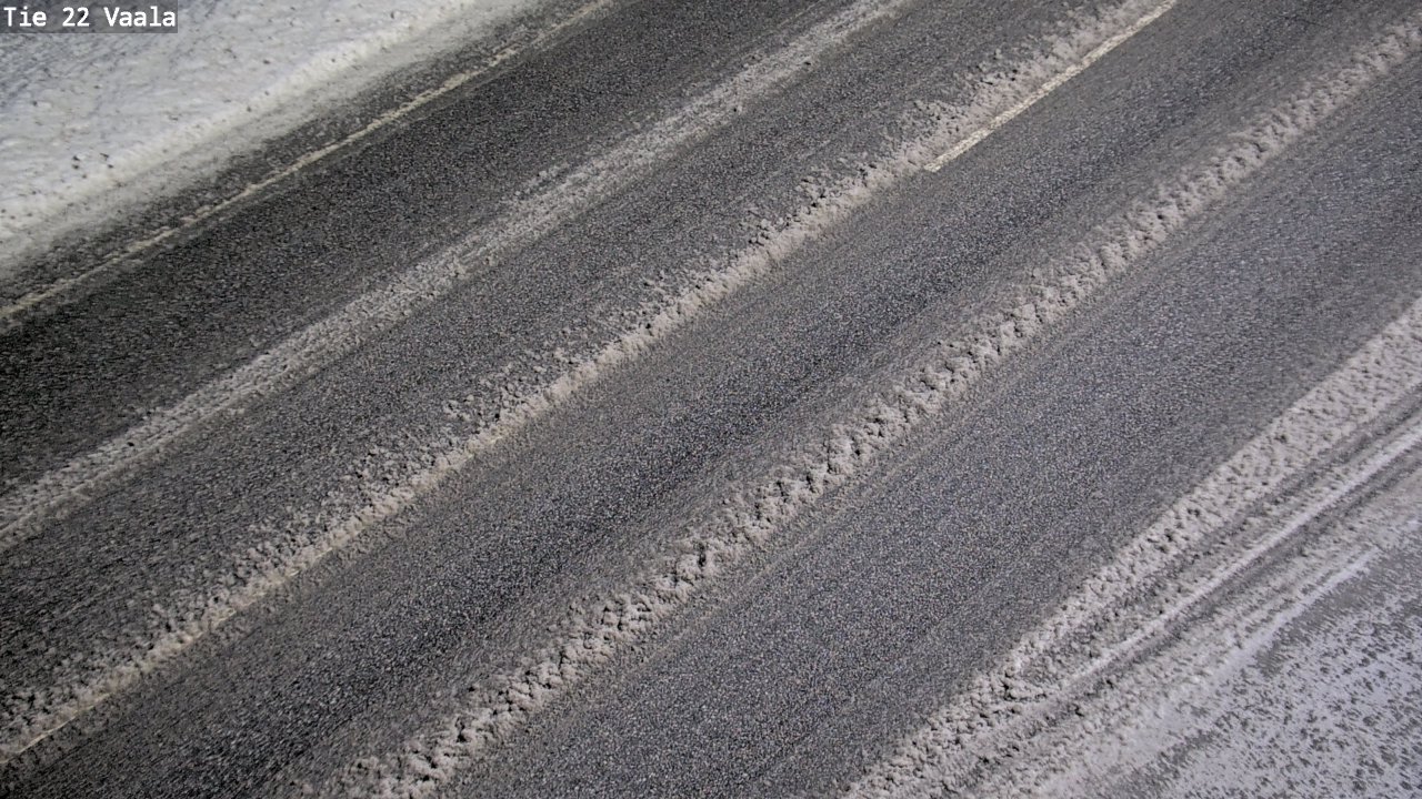 Weather Camera Image Road 22 Vaala, Vaala, Pohjois-Pohjanmaa