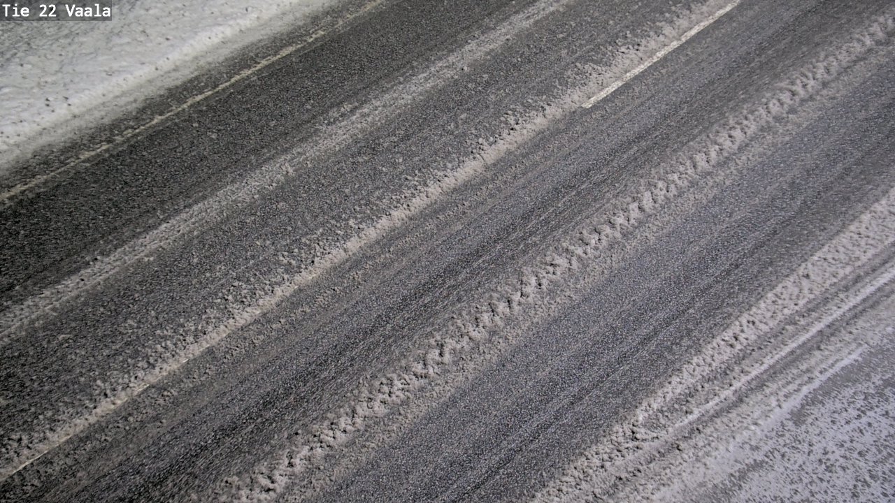 Weather Camera Image Road 22 Vaala, Vaala, Pohjois-Pohjanmaa