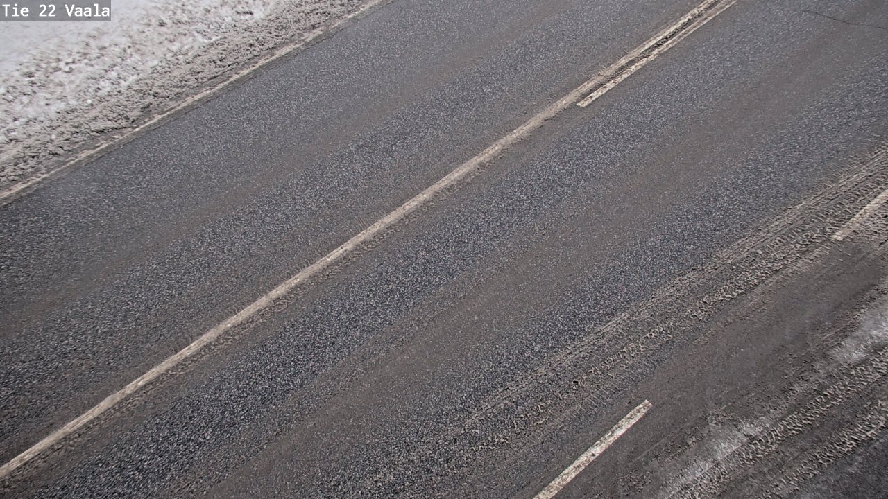 Weather Camera Image Road 22 Vaala, Vaala, Pohjois-Pohjanmaa