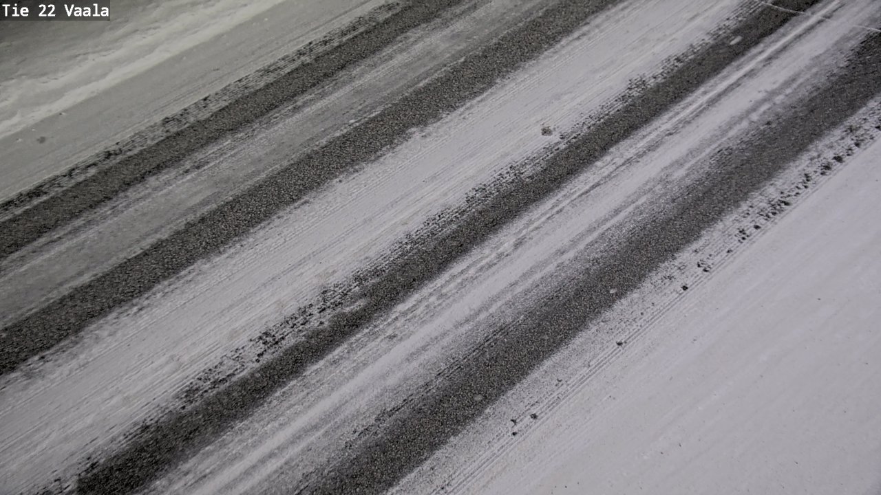 Weather Camera Image Road 22 Vaala, Vaala, Pohjois-Pohjanmaa