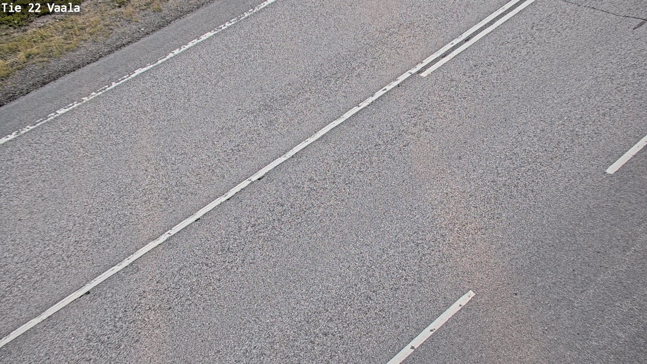 Weather Camera Image Road 22 Vaala, Vaala, Pohjois-Pohjanmaa