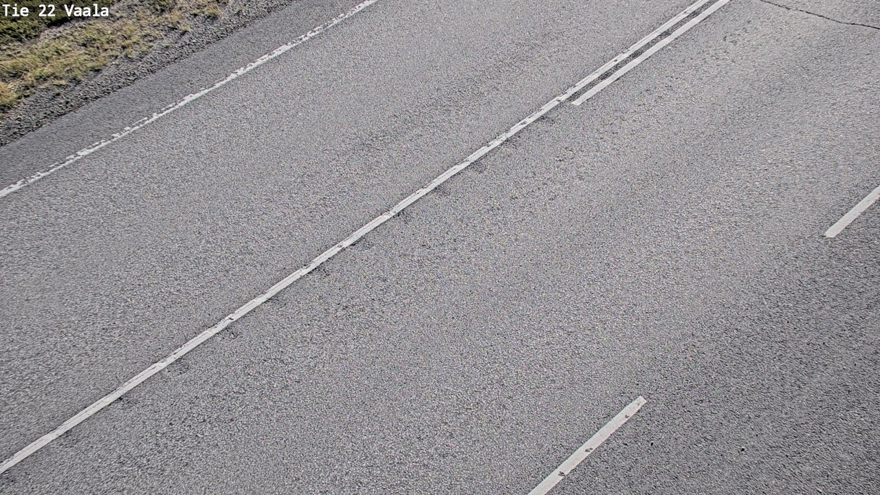Weather Camera Image Road 22 Vaala, Vaala, Pohjois-Pohjanmaa