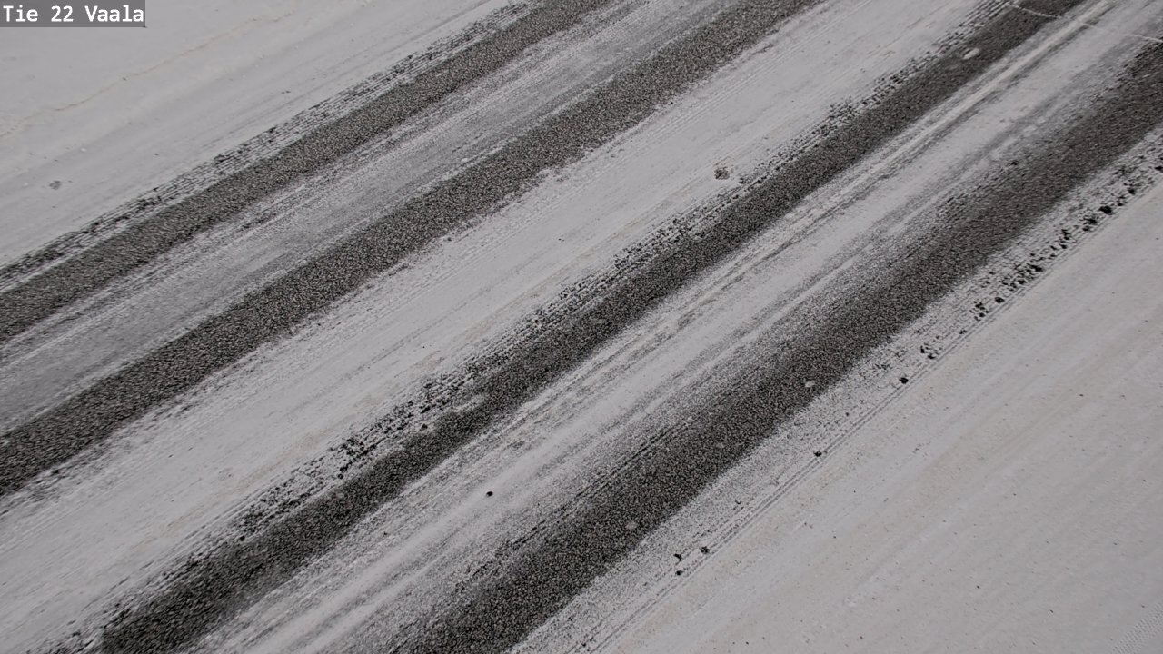 Weather Camera Image Road 22 Vaala, Vaala, Pohjois-Pohjanmaa