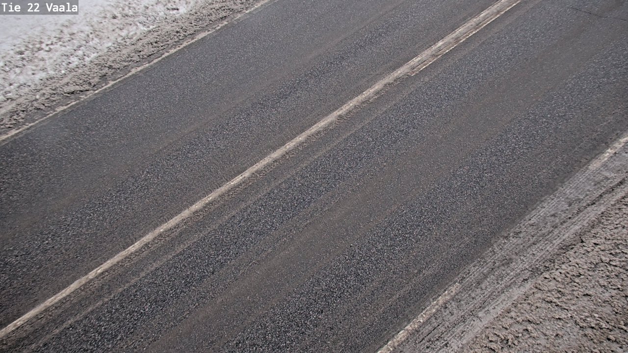 Weather Camera Image Road 22 Vaala, Vaala, Pohjois-Pohjanmaa