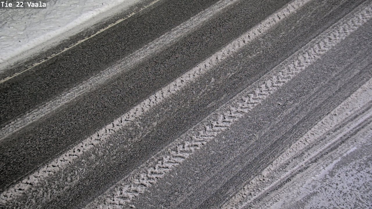 Weather Camera Image Road 22 Vaala, Vaala, Pohjois-Pohjanmaa