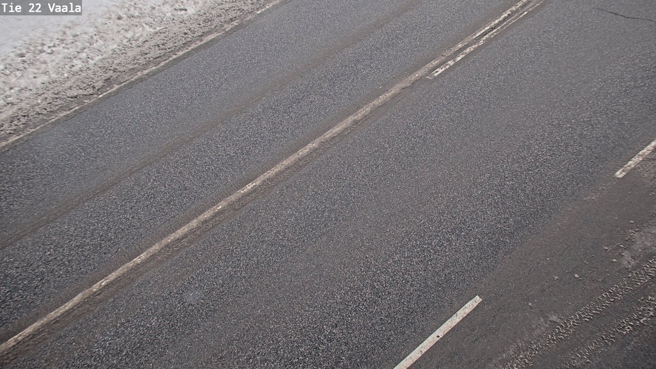 Weather Camera Image Road 22 Vaala, Vaala, Pohjois-Pohjanmaa