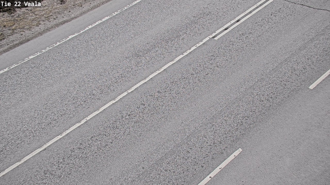 Weather Camera Image Väg 22 Vaala, Vaala, Pohjois-Pohjanmaa