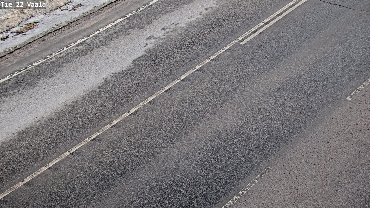 Weather Camera Image Road 22 Vaala, Vaala, Pohjois-Pohjanmaa