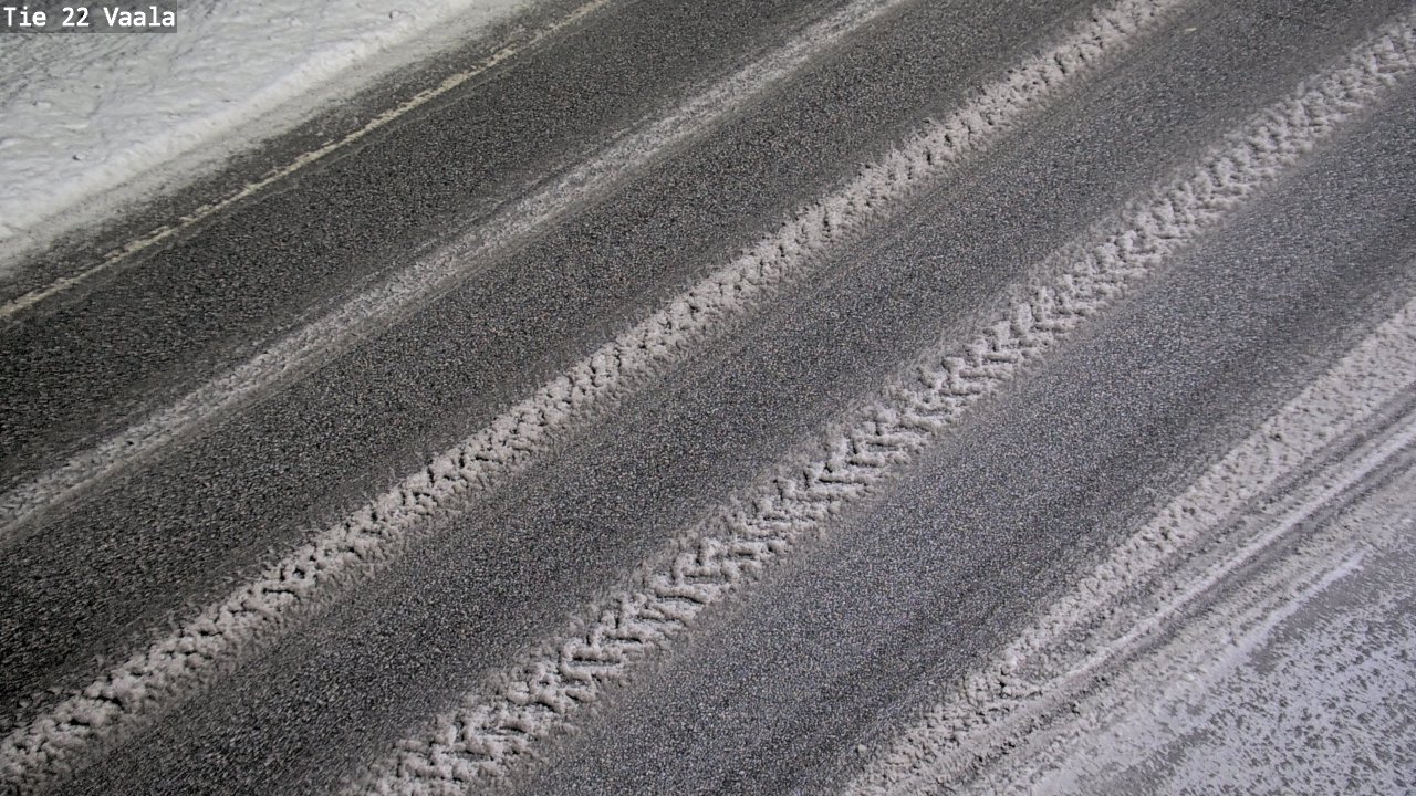 Weather Camera Image Road 22 Vaala, Vaala, Pohjois-Pohjanmaa