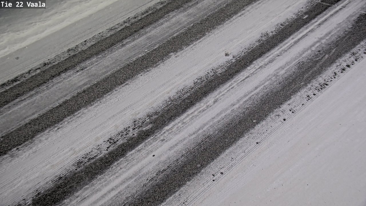 Weather Camera Image Road 22 Vaala, Vaala, Pohjois-Pohjanmaa