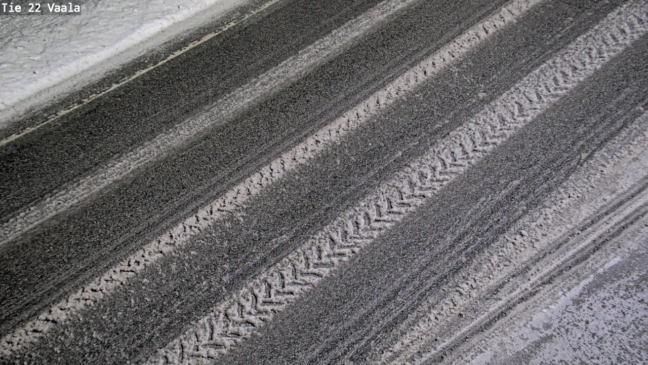 Weather Camera Image Road 22 Vaala, Vaala, Pohjois-Pohjanmaa