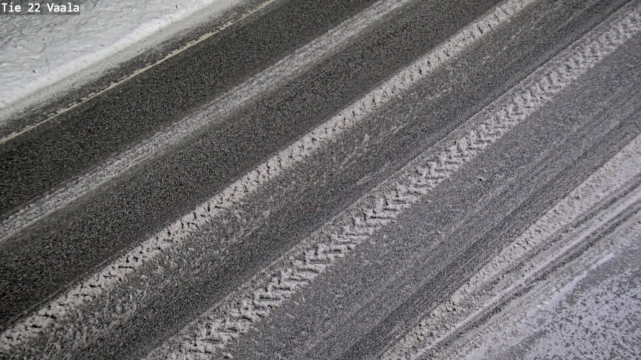 Weather Camera Image Road 22 Vaala, Vaala, Pohjois-Pohjanmaa