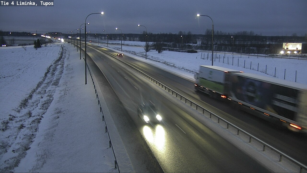 Kelikamerat Kuva Tie 4 Liminka, Tupos, Liminka, Pohjois-Pohjanmaa