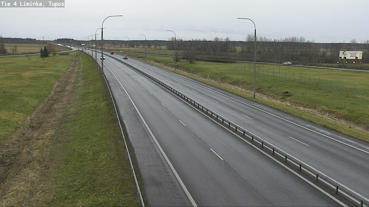 Kelikamerat Kuva Tie 4 Liminka, Tupos, Liminka, Pohjois-Pohjanmaa