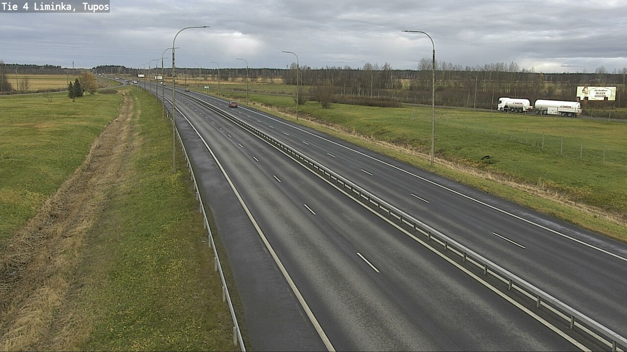 Kelikamerat Kuva Tie 4 Liminka, Tupos, Liminka, Pohjois-Pohjanmaa