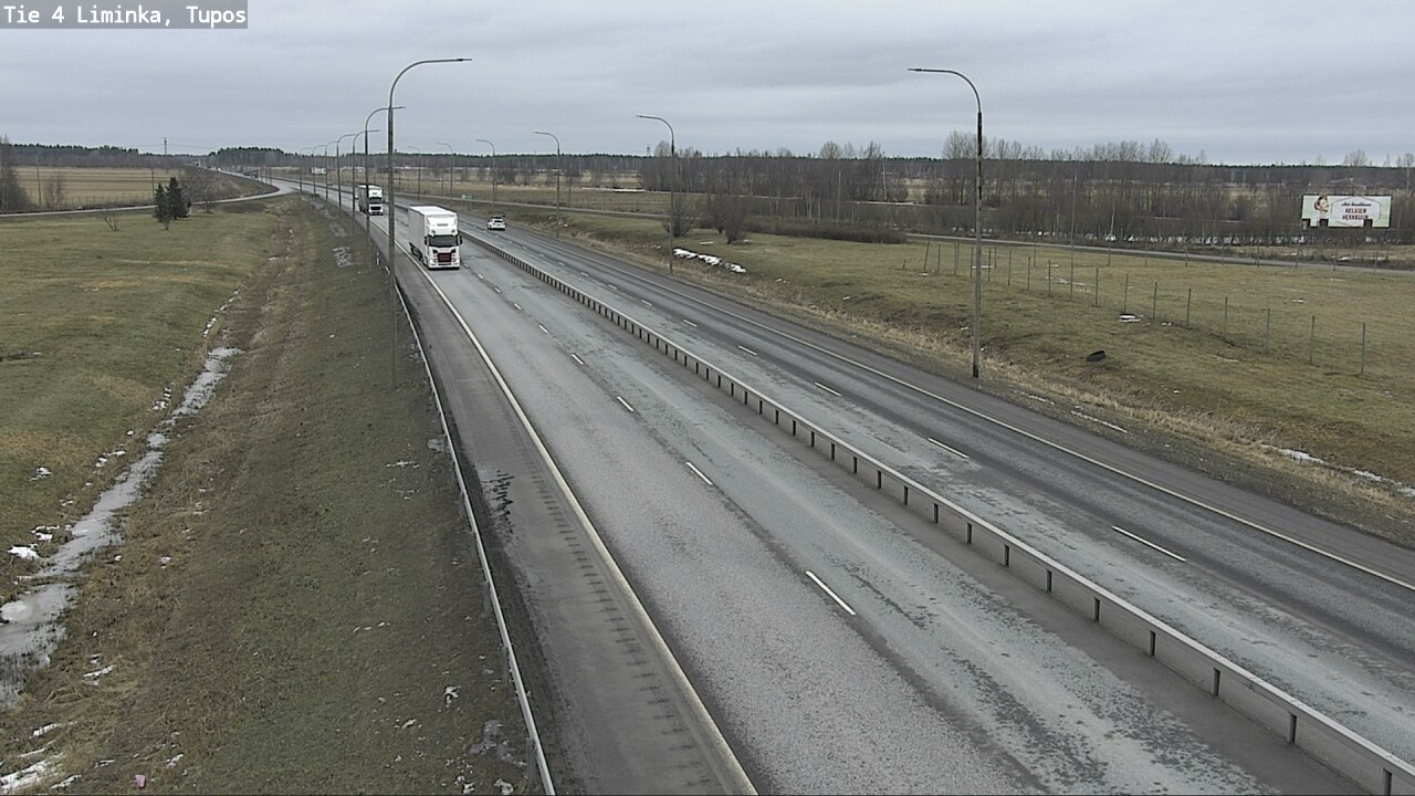 Kelikamerat Kuva Tie 4 Liminka, Tupos, Liminka, Pohjois-Pohjanmaa