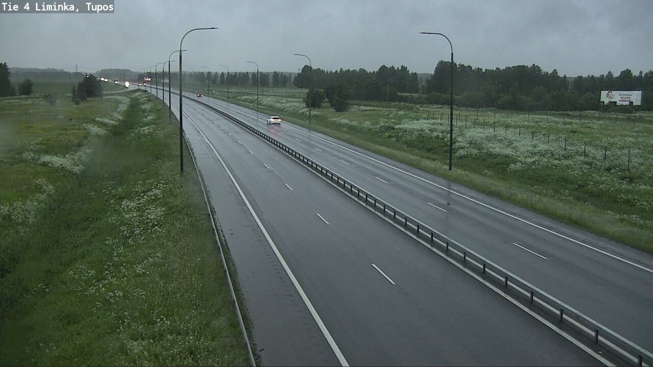 Kelikamerat Kuva Tie 4 Liminka, Tupos, Liminka, Pohjois-Pohjanmaa