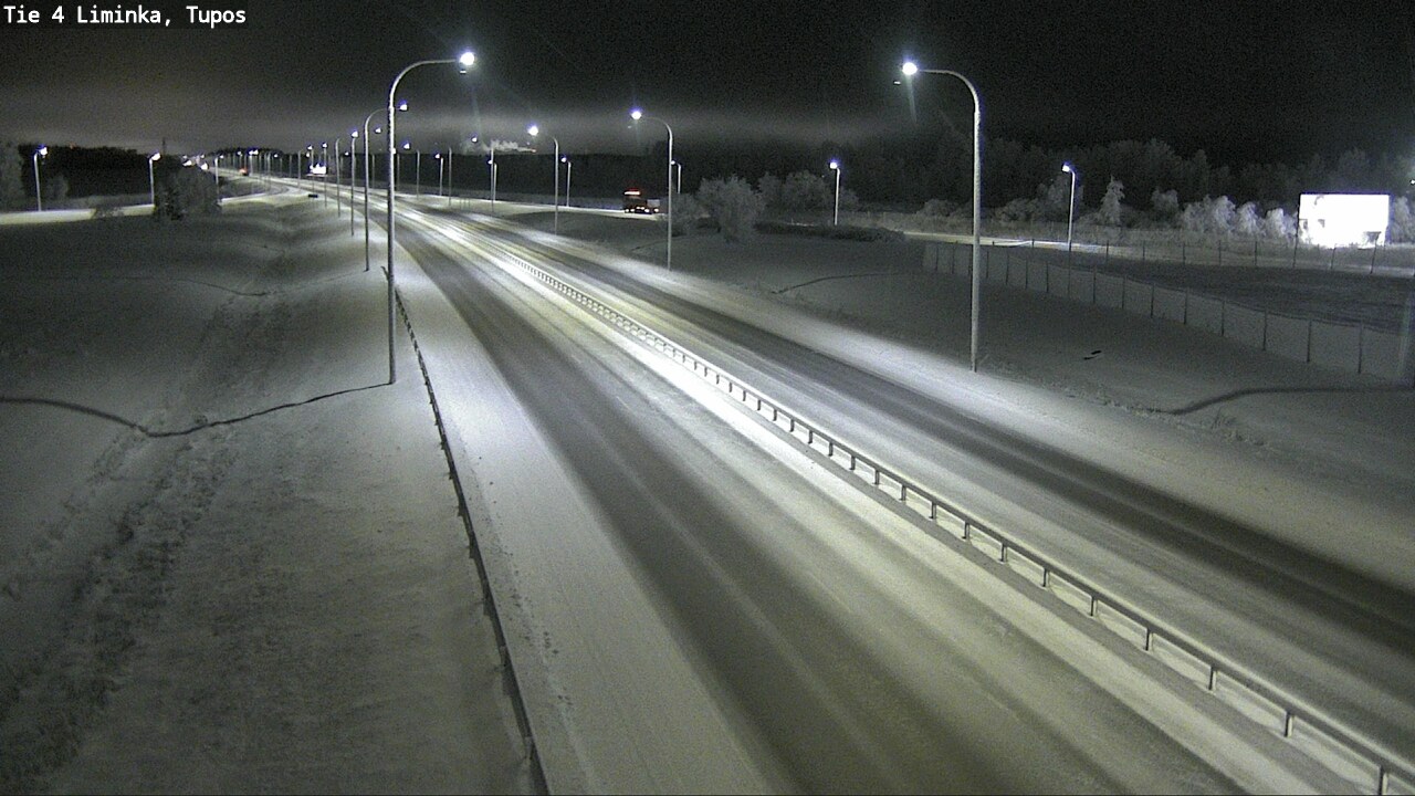 Weather Camera Image Road 4 Liminka, Tupos, Liminka, Pohjois-Pohjanmaa