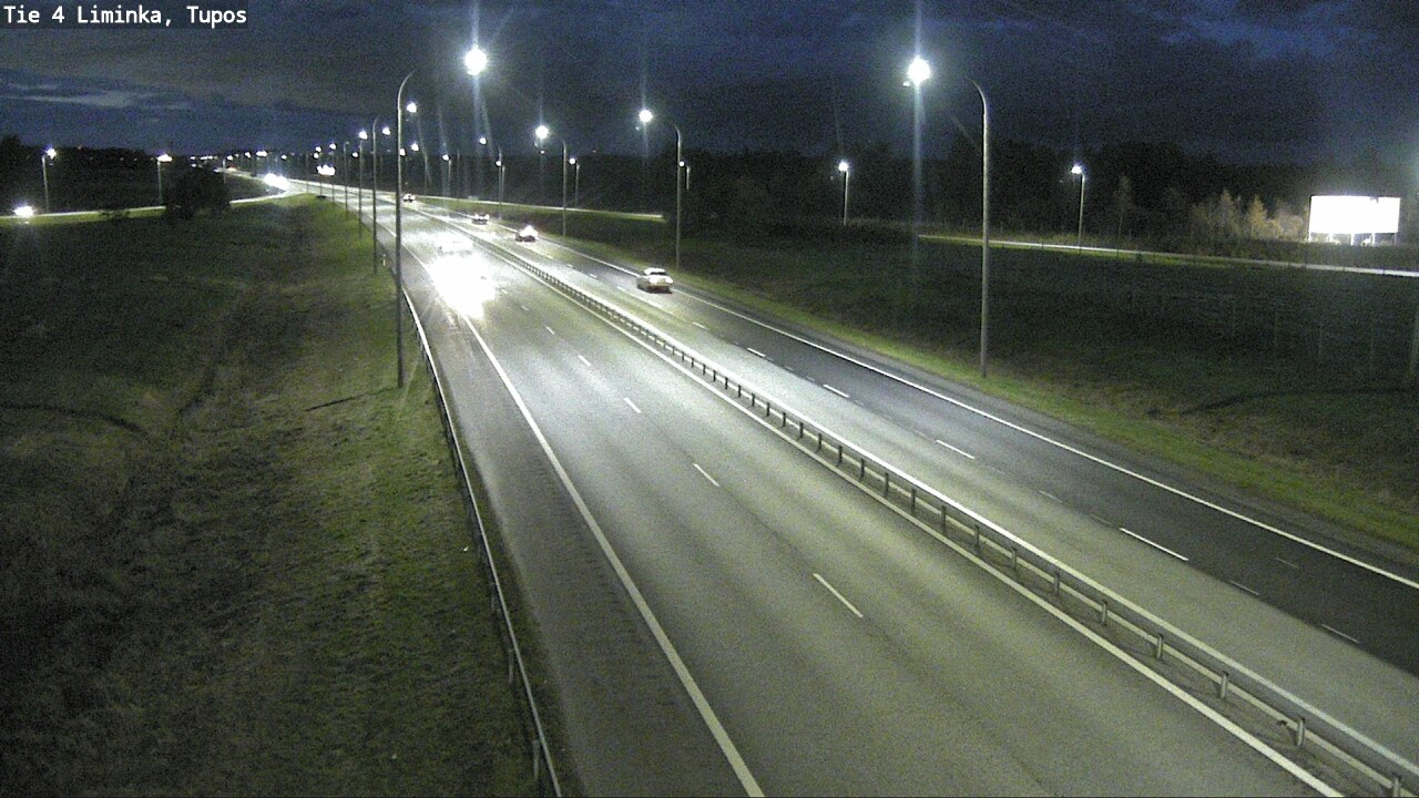 Weather Camera Image Väg 4 Limingo, Tupos, Liminka, Pohjois-Pohjanmaa