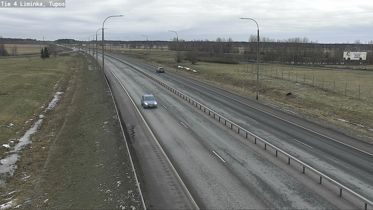Kelikamerat Kuva Tie 4 Liminka, Tupos, Liminka, Pohjois-Pohjanmaa