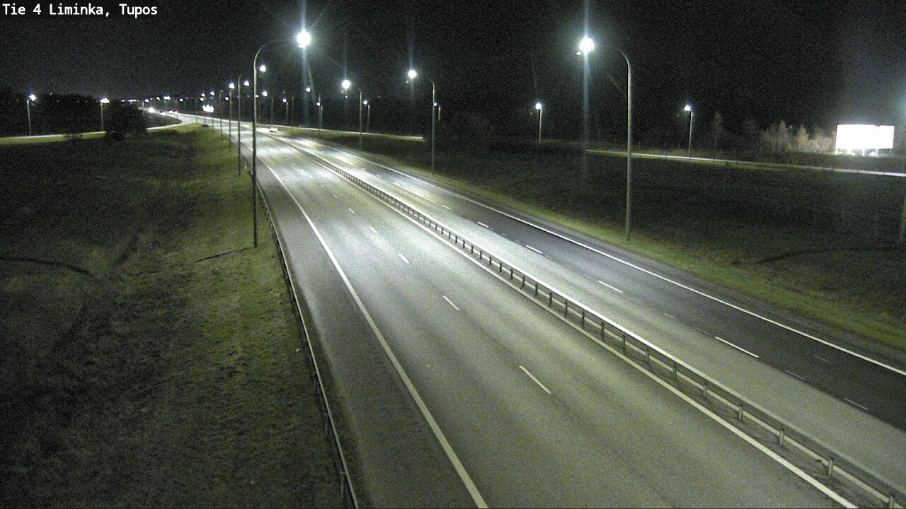 Weather Camera Image Väg 4 Limingo, Tupos, Liminka, Pohjois-Pohjanmaa