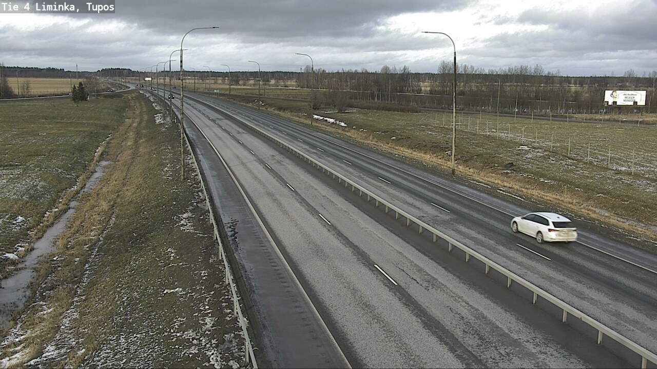 Kelikamerat Kuva Tie 4 Liminka, Tupos, Liminka, Pohjois-Pohjanmaa