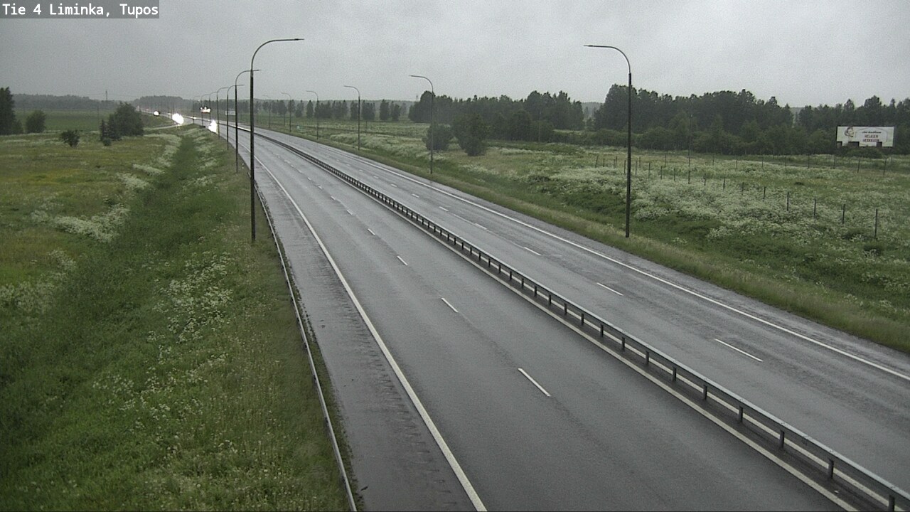 Kelikamerat Kuva Tie 4 Liminka, Tupos, Liminka, Pohjois-Pohjanmaa