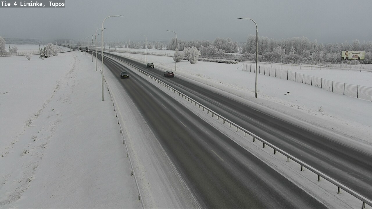 Kelikamerat Kuva Tie 4 Liminka, Tupos, Liminka, Pohjois-Pohjanmaa