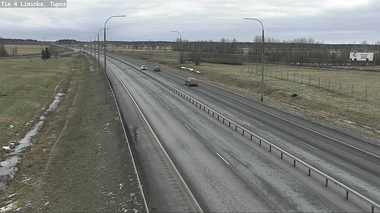 Kelikamerat Kuva Tie 4 Liminka, Tupos, Liminka, Pohjois-Pohjanmaa