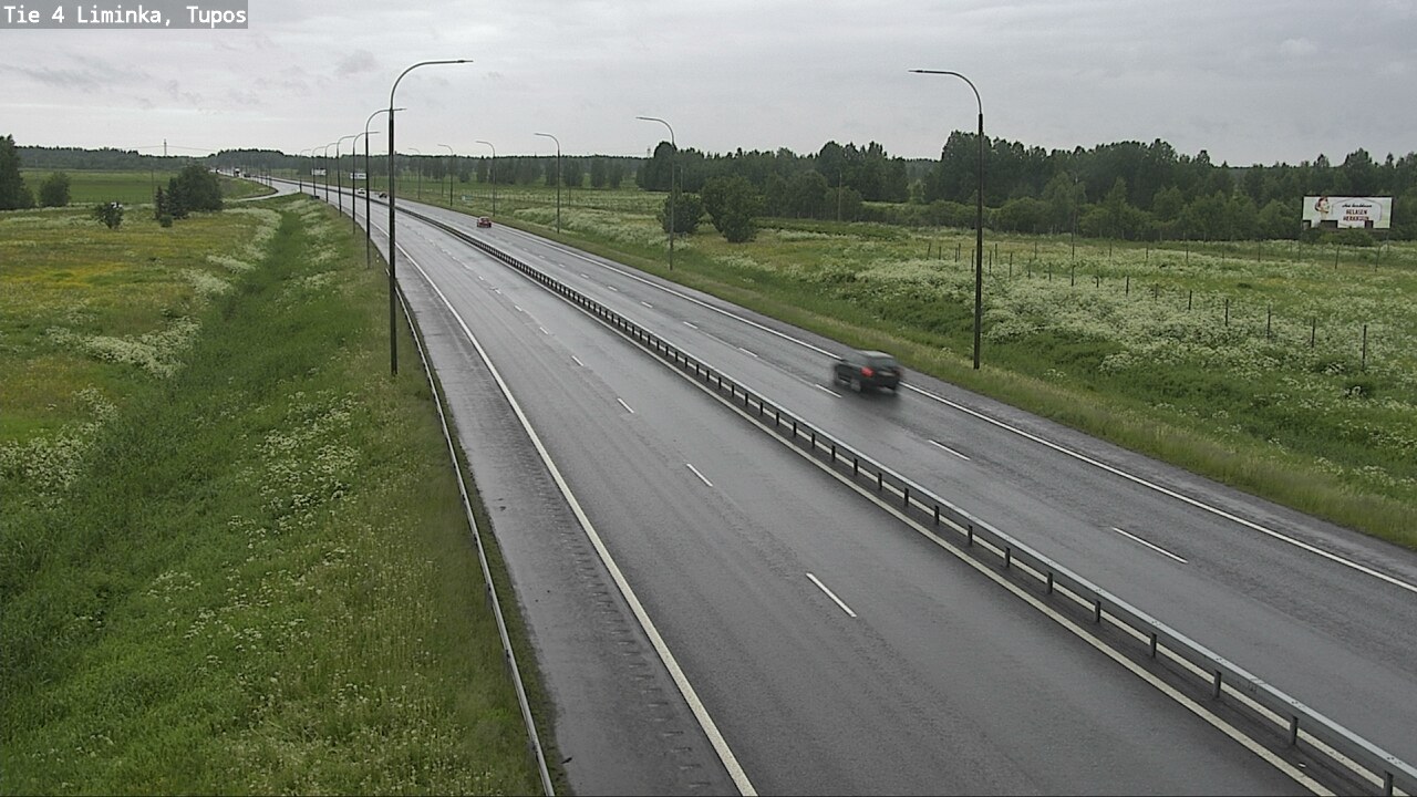 Kelikamerat Kuva Tie 4 Liminka, Tupos, Liminka, Pohjois-Pohjanmaa