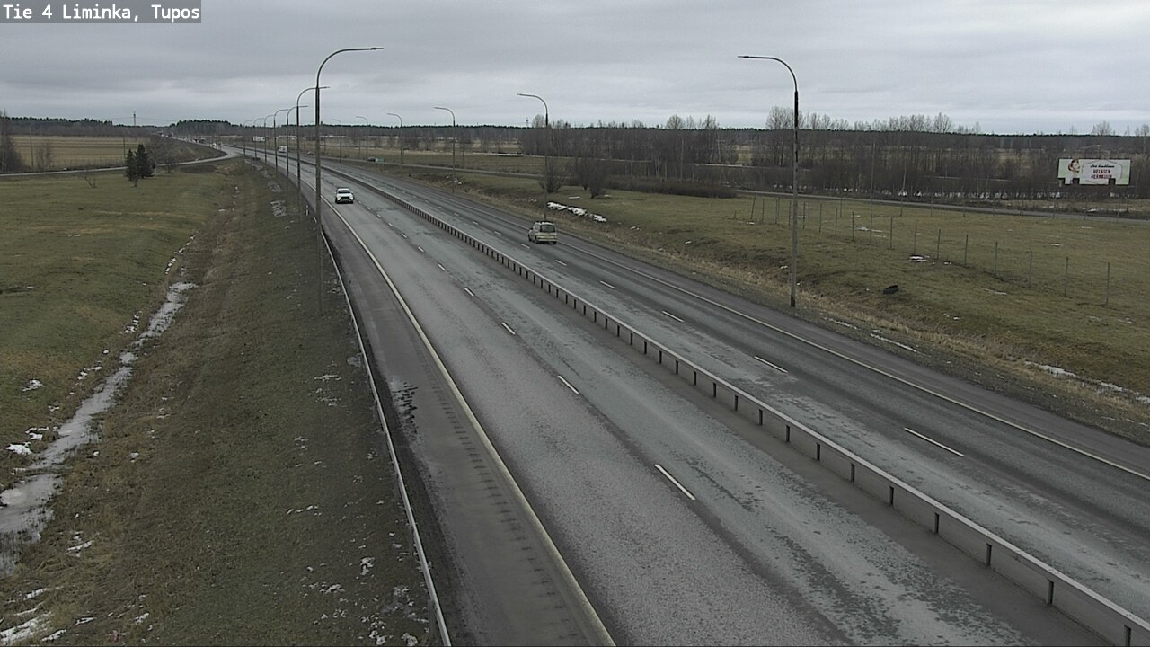 Kelikamerat Kuva Tie 4 Liminka, Tupos, Liminka, Pohjois-Pohjanmaa