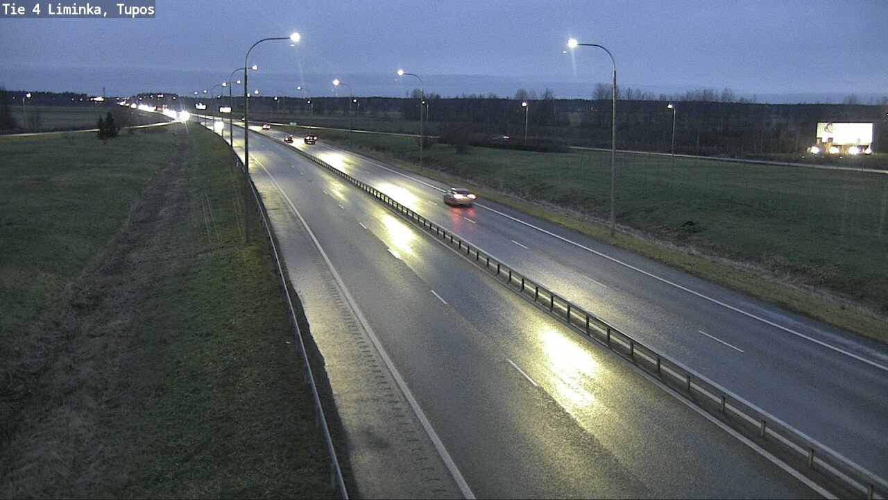 Kelikamerat Kuva Tie 4 Liminka, Tupos, Liminka, Pohjois-Pohjanmaa