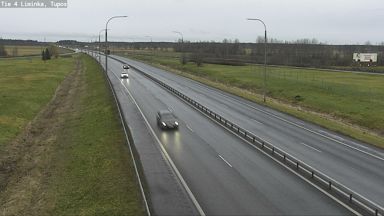 Kelikamerat Kuva Tie 4 Liminka, Tupos, Liminka, Pohjois-Pohjanmaa