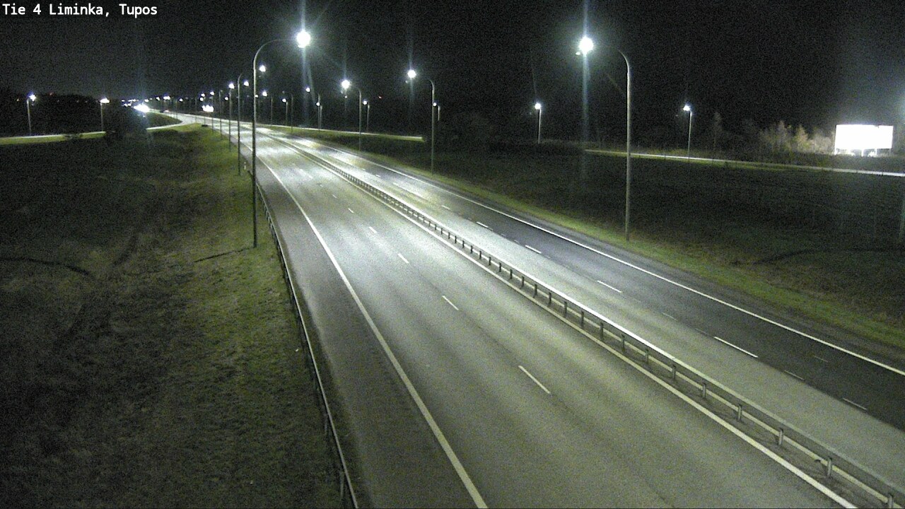 Weather Camera Image Väg 4 Limingo, Tupos, Liminka, Pohjois-Pohjanmaa