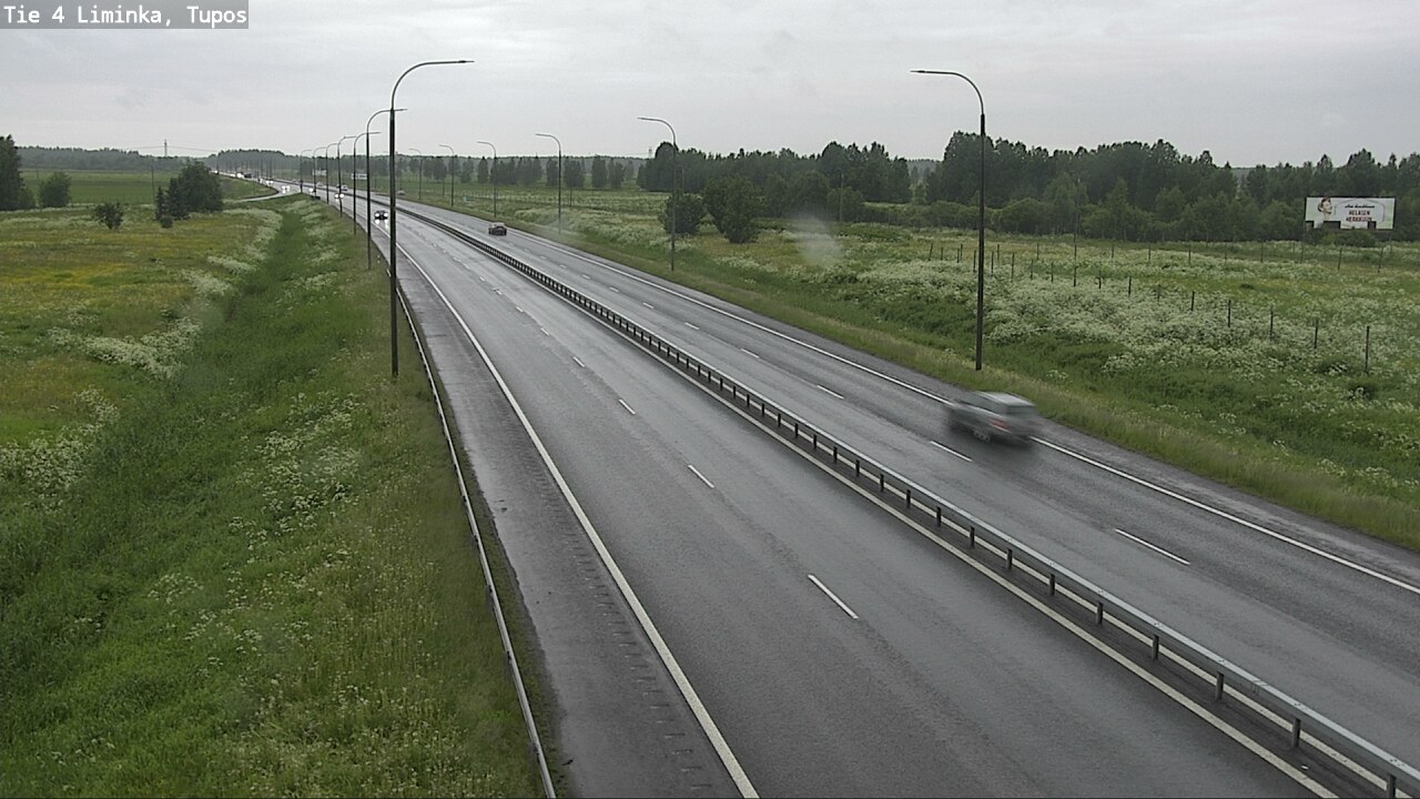 Kelikamerat Kuva Tie 4 Liminka, Tupos, Liminka, Pohjois-Pohjanmaa