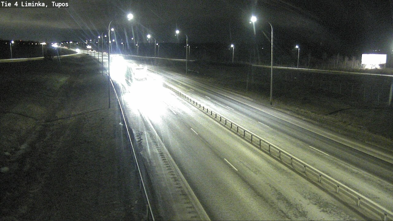 Weather Camera Image Väg 4 Limingo, Tupos, Liminka, Pohjois-Pohjanmaa