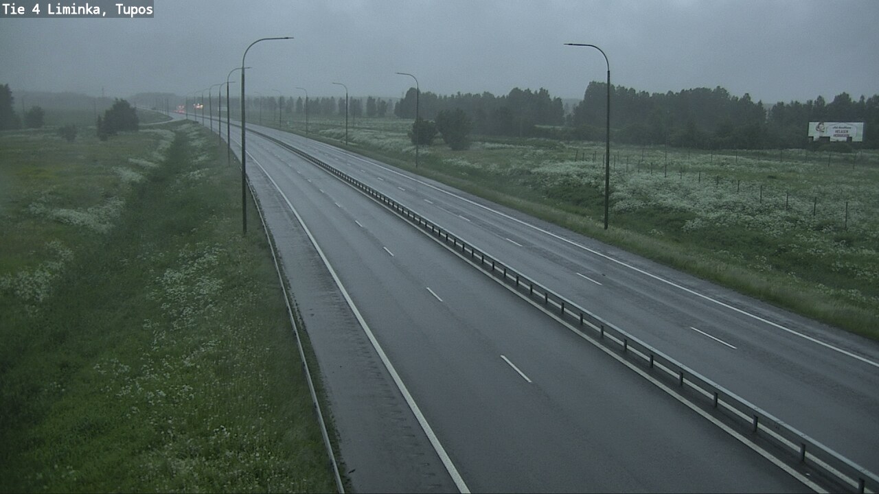 Kelikamerat Kuva Tie 4 Liminka, Tupos, Liminka, Pohjois-Pohjanmaa