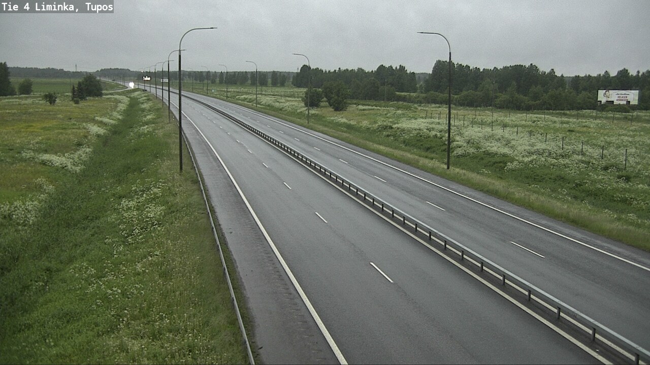 Kelikamerat Kuva Tie 4 Liminka, Tupos, Liminka, Pohjois-Pohjanmaa